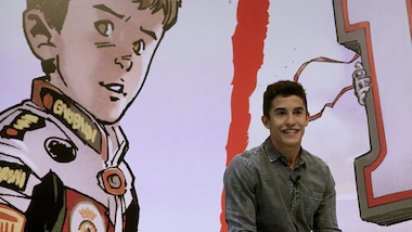 MotoGp Honda, Marquez versione fumetto