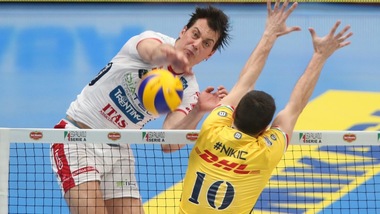 Volley, Champions: Lube avanti contro Trento