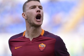 Serie A Roma, con l'Atalanta Dzeko dal primo minuto