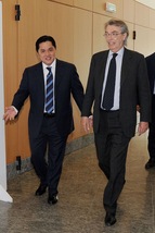 Thohir: «Resto e mi tengo la maggioranza dell'Inter»