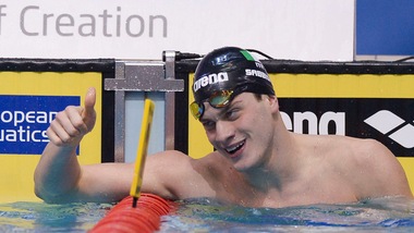Nuoto, Assoluti di Riccione: Sabbioni stacca il pass per Rio2016