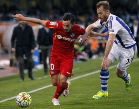 Liga: Real Sociedad-Getafe 1-2; Granada-Levante 5-1