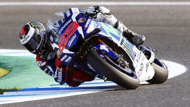 MotoGp, Jerez: a Lorenzo le seconde libere, Rossi quinto
