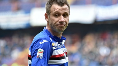Serie A Sampdoria, Cassano ancora fermo ai box