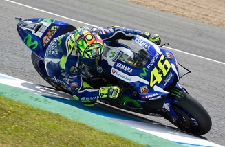 MotoGp, Jerez: super Rossi nelle libere, è primo!