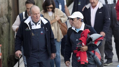 MotoGp, Juan Carlos I in visita a Jerez