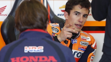 MotoGp, Marquez: «Soddisfatto della prima fila»