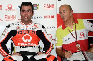 MotoGp, che iella per Petrucci!