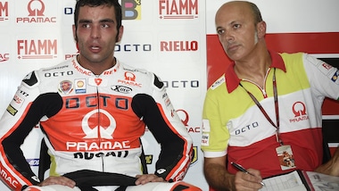 MotoGp, che iella per Petrucci!