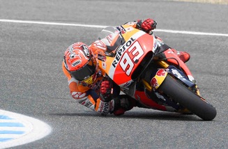 MotoGp, Jerez: Marquez e Rossi dominano il warm up