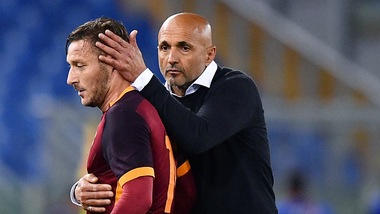 Roma, Spalletti: «Penultima di Totti all'Olimpico? Chiedete a Pallotta»