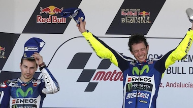MotoGp, Rossi: «Ho goduto a stare davanti a tutti»