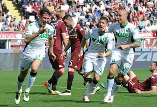 Figuraccia al Grande Torino: i granata di Ventura sconfitti 3-1 dal Sassuolo