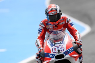 MotoGp Ducati, Dovizioso: «Peccato, ancora una gara a zero»