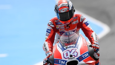 MotoGp Ducati, Dovizioso: «Peccato, ancora una gara a zero»