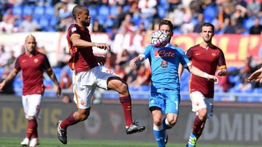 Serie A, Roma-Napoli 1-0: Nainggolan. La Juventus è campione d'Italia