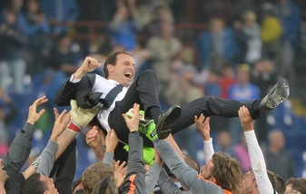 Juventus, Allegri: «Queste sono fondamenta Champions»