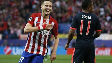 L'Atletico beffa il Bayern 1-0: magia di Saul Niguez e Simeone esulta