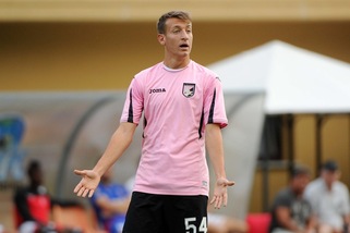 Serie A Palermo, per La Gumina problemi alla caviglia