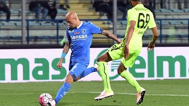 Serie A Empoli, per Maccarone affaticamento muscolare