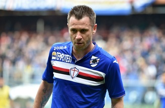Serie A Sampdoria, recuperato Cassano per il Palermo