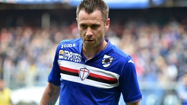Serie A Sampdoria, recuperato Cassano per il Palermo