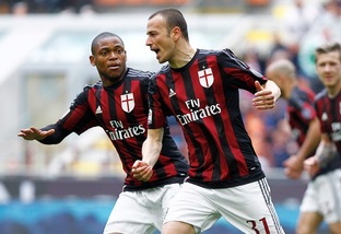 Serie A: il Milan pareggia e viene superato dal Sassuolo