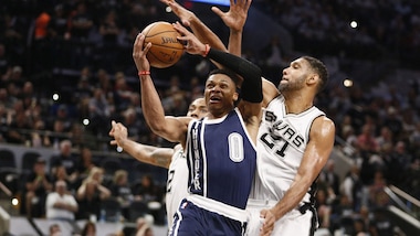 Westbrook sorprende gli Spurs, Lebron piega Atlanta