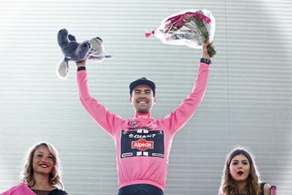 Giro d'Italia, Domoulin prima maglia rosa