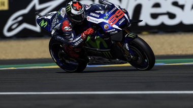 MotoGp Le Mans: pole da record per Lorenzo, Rossi è 7°