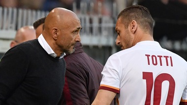 Roma, Spalletti: «Totti ora è perfetto»