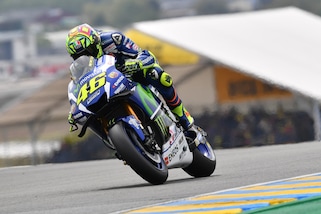 MotoGp Le Mans, Rossi: «Sbagli in qualifica, dura in terza fila»