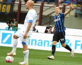 Serie A, Inter-Empoli 2-1: Icardi e Perisic blindano il 4° posto