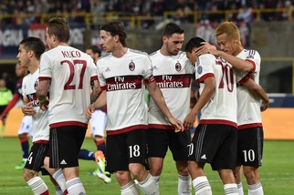 Serie A: Bologna-Milan 0-1, superato il Sassuolo