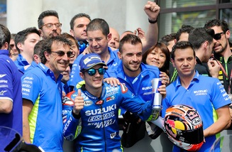 MotoGp Le Mans, Vinales: «Gara al 100%, felice per il team»