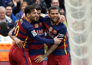 Liga: vincono Barcellona e Real Madrid, cade l'Atletico