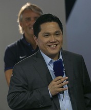 Inter, Thohir: «Cinesi? Ancora nulla di fatto. Alla rosa servono 2 rinforzi»