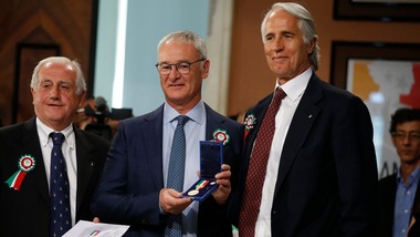 Ranieri riceve a Roma il premio Bearzot