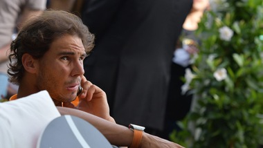 Internazionali, Rafa Nadal è arrivato a Roma