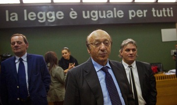 Calciopoli, la Cassazione respinge il ricorso di Moggi sui risarcimenti