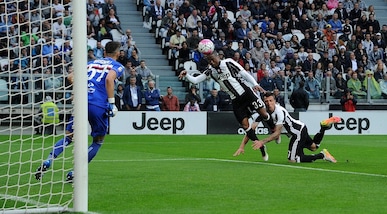 Juventus: talismano Evra, allo Stadium contro la Sampdoria segna sempre