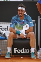 Tennis, Atp Nizza: Fognini eliminato al primo turno