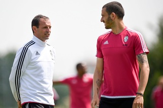 Juventus, Bonucci a Vinovo dopo il no alla Nazionale