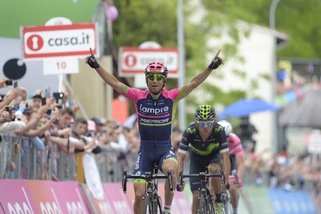 Giro d'Italia, 11ª tappa: seconda vittoria per Diego Ulissi in questa edizione