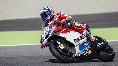 MotoGp Ducati, Dovizioso: «Avrei voluto il podio»