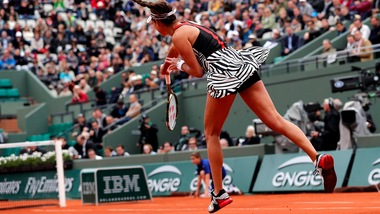Ana Ivanovic, sei della Juventus? Che bella in bianconero al Roland Garros