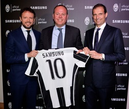 Juventus-Samsung: accordo prolungato per altri 3 anni