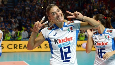 La lista azzurra per il GrandPrix, non c'è Piccinini