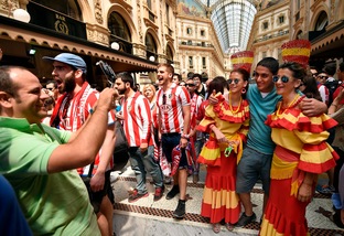 Che festa a Milano per la finale di Champions League! Guarda le foto