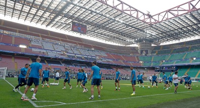 Champions League, lite Real-Atletico sul prato. Sarà bagnato due volte